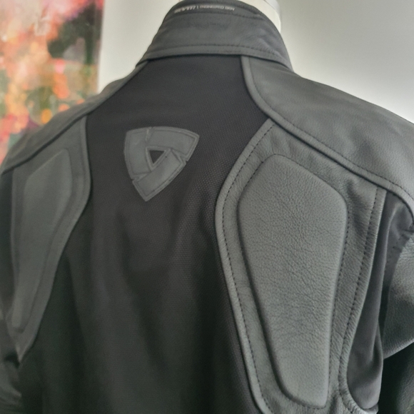Rev'It! Women's Motorcycle Leather and Textile Ignite 2 Jacket Size L - Picture 3 of 12